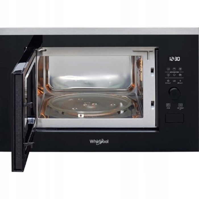 Мікрохвильова піч Whirlpool WMF250G з грилем, 25 л, нержавіюча сталь