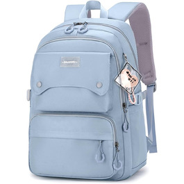 Шкільний рюкзак для дівчаток та хлопчиків, рюкзак для підлітків, 15.6
