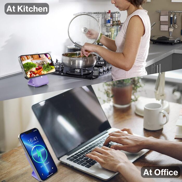 Power Bank AOGUERBE 10000mAh з LED дисплеєм, магнітна бездротова зарядка, PD 22.5W, сумісна з MagSafe (iPhone 17/16/15/14/13/12)