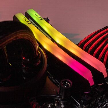 PNY XLR8 Gaming Epic: Набір оперативної пам'яті DDR4 RGB 3200MHz (2x8GB) Чорний