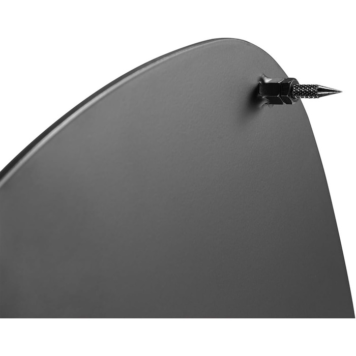 Стійки для акустичних систем my wall HS20L (комплект 2 шт.), висота 78,1 см, витримують до 10 кг, зі спіками та гумовими накладками для килимів та твердих підлог