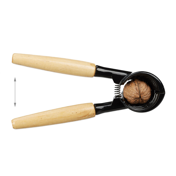 Relaxdays Nutcracker Set with Wooden Handle (3-Piece)