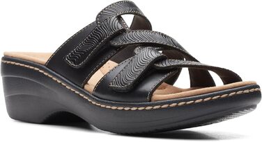 Босоніжки Clarks Merliah Karli Keilsandale жіночі, чорні, 39.5 EU