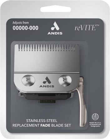 Машинка для стрижки волосся Andis MTC з регульованим ножем, сіра, літієва батарея