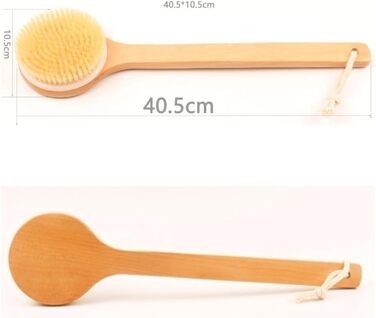 Bath brushes for women and men, back brush, bath brushes for the shower, long handle, nylon bath brushes