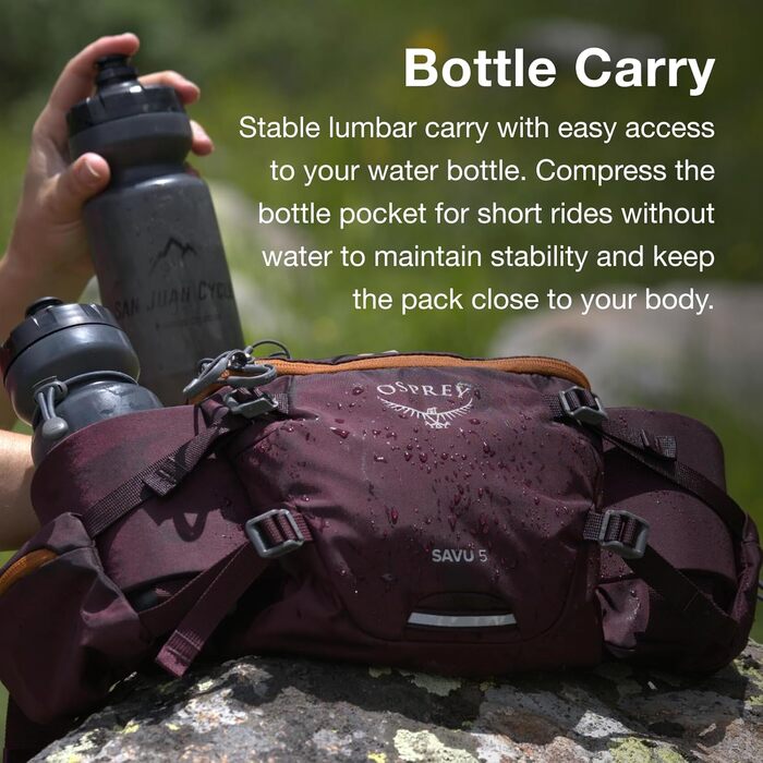 Рюкзак Osprey Savu 5 Multisport, чорний, унісекс