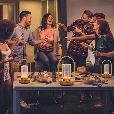 Світлодіодна настільна лампа з димером, акумуляторна, сенсорна, 3 режими світла, золота. Портативна кришталева лампа для дому та вулиці з USB-C