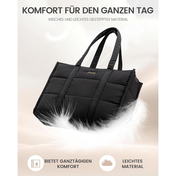 Сумка для ноутбука LOVEVOOK для жінок, велика містка, на плечі, для роботи, навчання, універсальна (17 дюймів, темно-зелена)