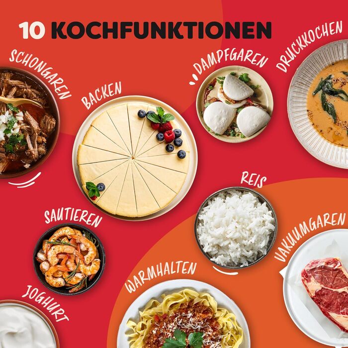 Instant Pot Pro 10-в-1: мультиварка-скороварка, 1200 Вт, 5.7 л, чорна нержавіюча сталь. 10 функцій: скороварка, плита, рисоварка, пароварка, йогуртниця, Sous Vide.