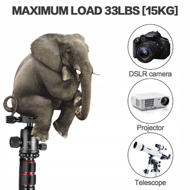 Професійний алюмінієвий штатив MACTREM 80