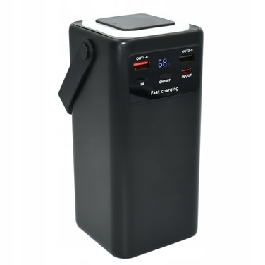 Потужний павербанк FUMO 50000 mAh, чорний