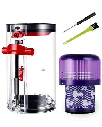 Контейнер для пилу та фільтр для пилотяга Dyson V11 V15 (SV14, SV15, SV17, SV22, SV28) — запасний пилозбірник та аксесуари