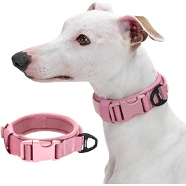 Нашийник для собак OneTigris, тактичний, XS (25-33 см), рожевий