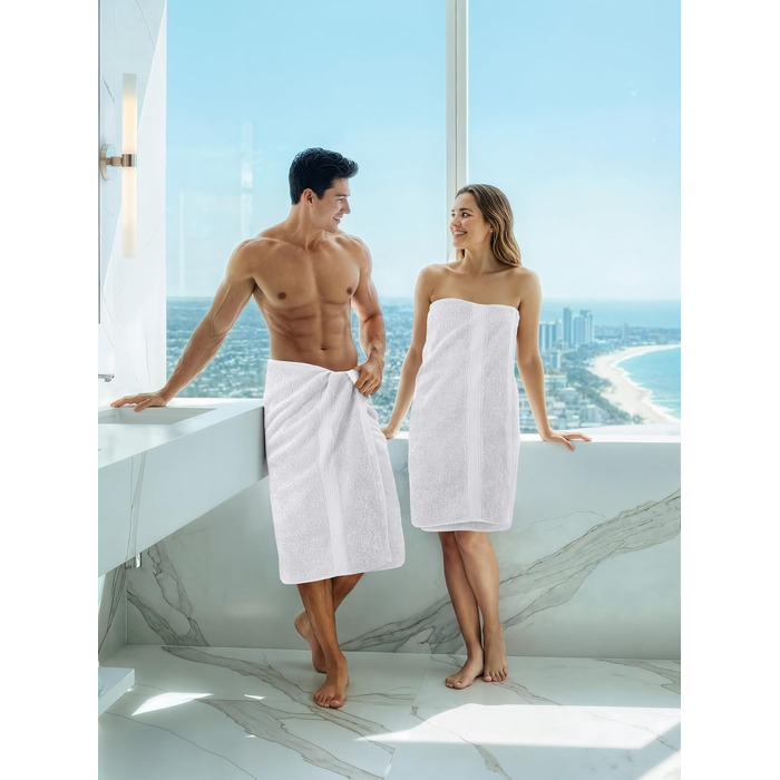 Набір банних рушників Utopia Towels, сріблясті, 100% бавовна, преміум якість 600 г/м², гігроскопічні та м'які, 4 шт.