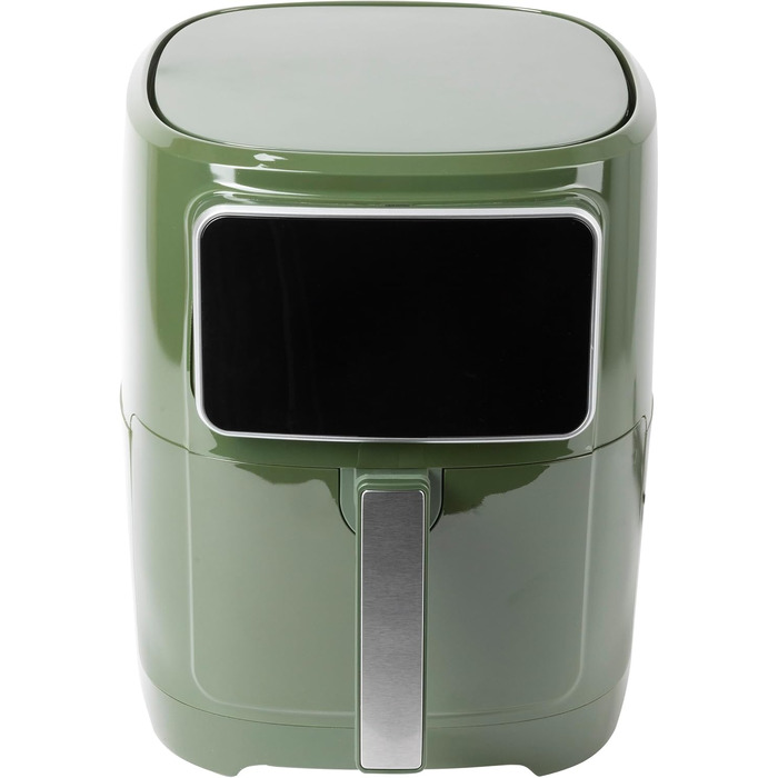 Фритюрниця без оливи Bergner MIDNIGHT з керамічним покриттям, 1800W, 6.9L, 8 програм, 80-200°C, таймер до 30 хв