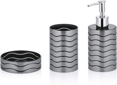 Миска для мила Kela Muna з пластику, антрацит, 11x11x3 см, 22830