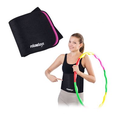 Relaxdays Abdominal Belt Hula Hoop