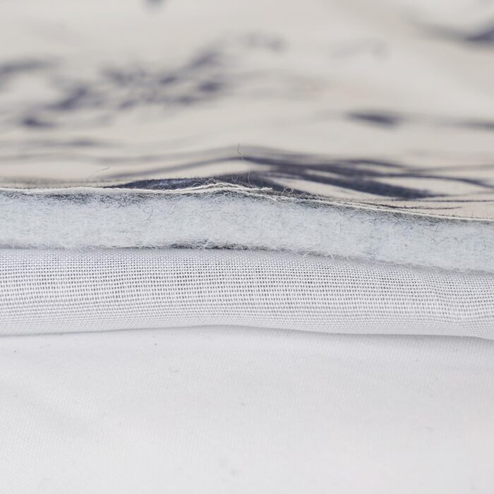 Чохол для прасувальної дошки Umiin, 115 x 35 см, бавовняний верх, 6 мм повстяна підкладка, принт 'Квіти та птахи'