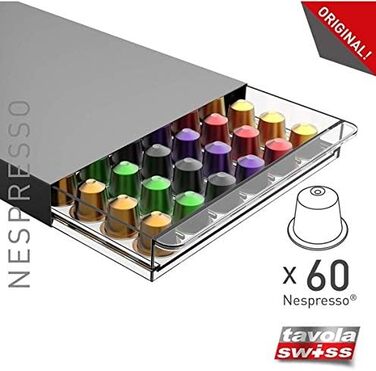 Диспенсер для капсул Nespresso Tavolaswiss BOX-40 (20x20x10 см)