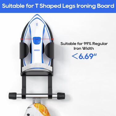 Кріплення для прасувальної дошки на стіну TJ.MOREE, чорний колір