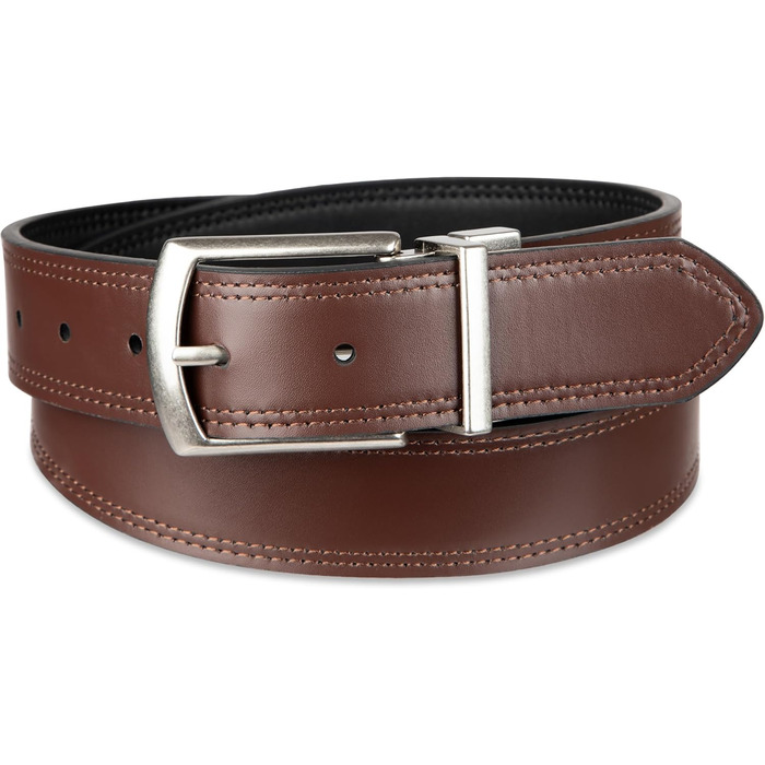 Чоловічий перекидний ремінь Dickies 38-40, чорний/коричневий