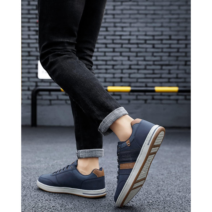 ARRIGO BELLO Кросівки для чоловіків: спортивні, класичні, для ходьби. Матеріал: штучна шкіра (PU). Розміри 41-46. Колір: синій.