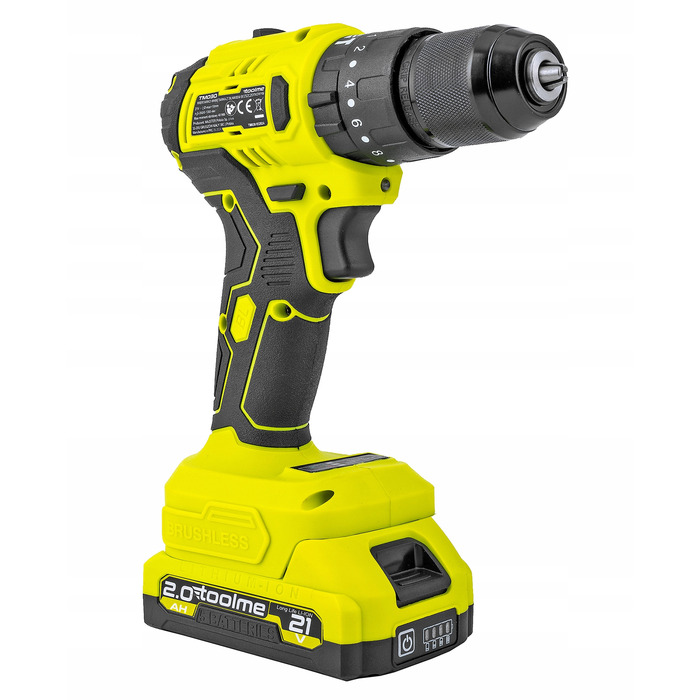 Акумуляторний шуруповерт Toolme 20 V Q9RFFX-A7SN6QTO1K
