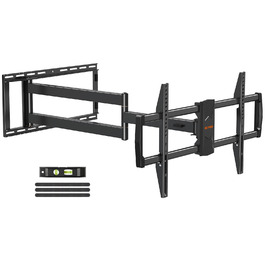 Кронштейн для телевізора ELIVED з подовженим плечем 102.7 см для 42-90 дюймів (до 68 кг), поворотний, з кутом нахилу, VESA 800x400