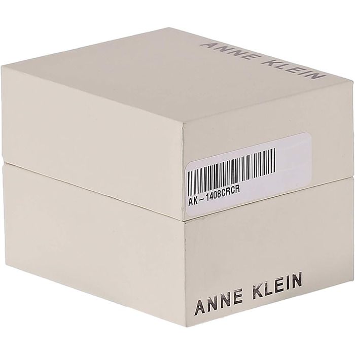 Жіночий годинник-браслет Anne Klein Premium Crystal Accented Resin (Кремовий / Золотий)