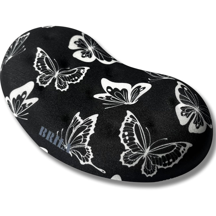 Підкладка для миші BRILA з Memory Foam - Ергономічна підтримка зап'ястя для ноутбука, комп'ютера та ігор