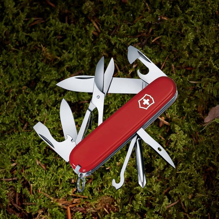 Швейцарський мультитул Victorinox Super Tinker 1.4703 – червоний, 14 функцій