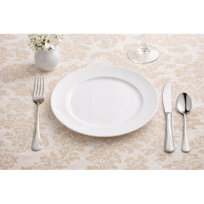 Набір столових приборів із нержавіючої сталі, 72 предмети – елегантний сервіз на 12 осіб