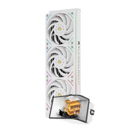 Система рідинного охолодження процесора Thermalright Wonder Vision 360 UB ARGB White, LCD-дисплей 6.67