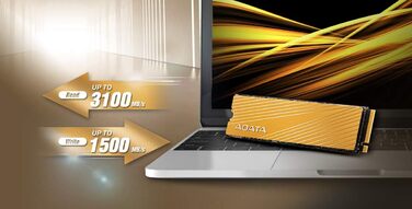 SSD ADATA FALCON PCIe Gen3x4 M.2 2280 1TB - Швидкий накопичувач