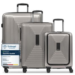 розмір: 3-set trolley s, l, m з відділенням для ноутбука, розширюваний