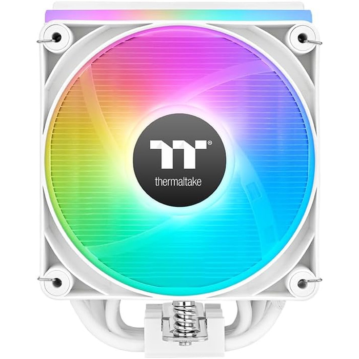 Thermaltake ASTRIA 400 ARGB: Повітряний кулер для CPU з RGB підсвічуванням (білий)