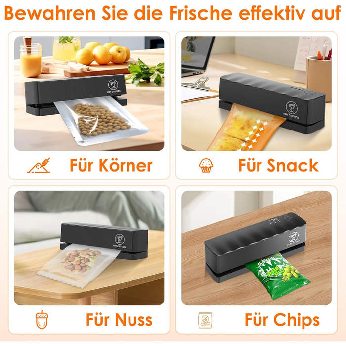 Портативний фольгозварювач Rawhui Mini з 5 режимами - для пакування чіпсів та снеків