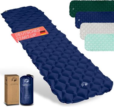 Ізомат туристичний Backpacker's Journey – Ultraleichte, легкий та компактний, для кемпінгу та подорожей (тюркіс)