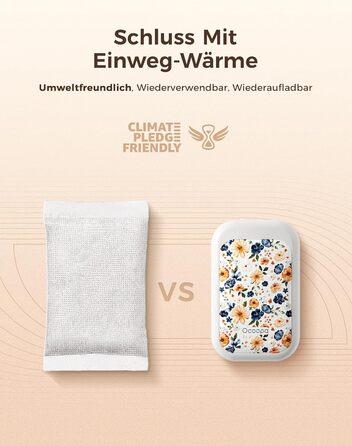 Електричні грілки для рук OCOOPA AI з магнітом, 2 шт., 5000mAh, акумуляторні, ультратонкі, для жінок, подарунок, зима