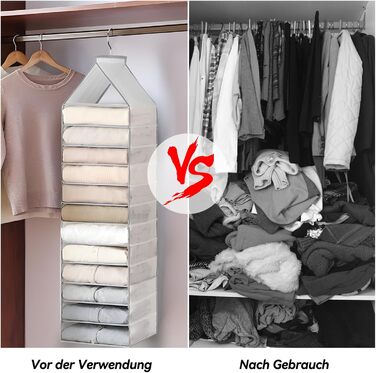 Чохли для одягу, 2 шт. (110x60x25 см), дихаючі сумки для одягу на блискавці, сірий колір