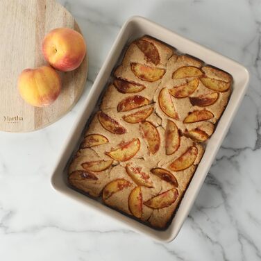 Набір форм для випічки Martha Stewart Gallen, 10 шт., кераміка, антипригарне покриття, без PFA, кольору льону