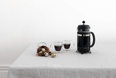 Bodum Java 3 чашки, 350 мл, френч-прес, білий, 0.35 л