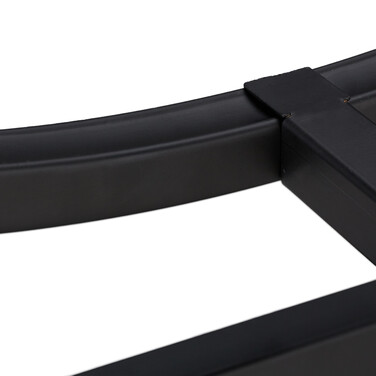 Relaxdays Log Rack, Half-Round