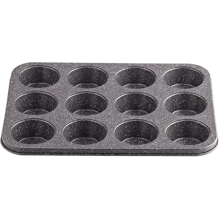 Cook N Home Набір для випічки 6 предметів з антипригарним покриттям, сталевий, чорний