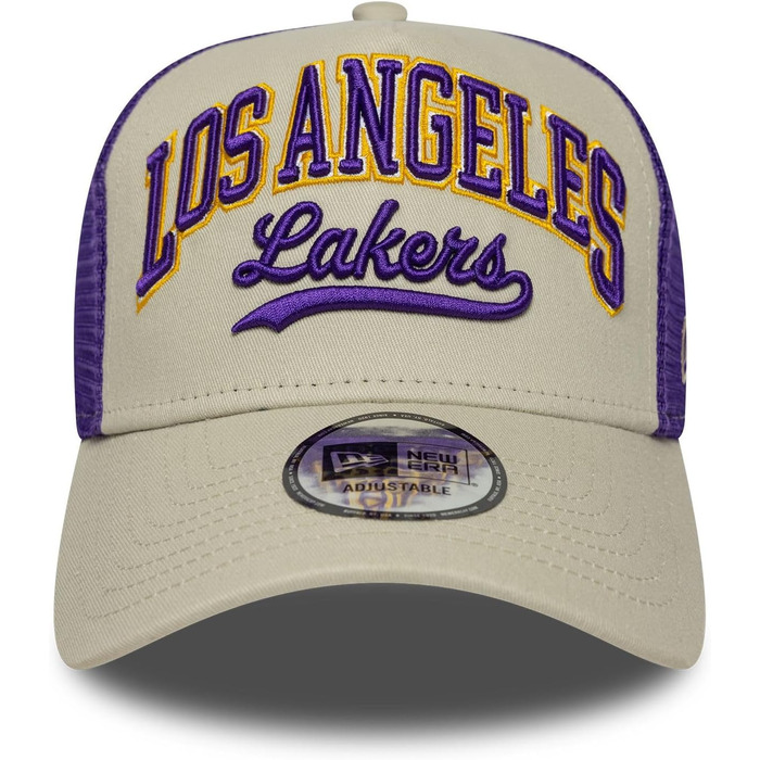 Кепка бейсболка New Era Los Angeles Dodgers Trucker A-Frame, регульована, чорна