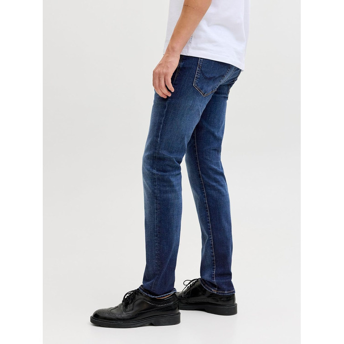 Джинси чоловічі JACK & JONES Slim Fit JJIGLENN сині, 32W/32L, денім
