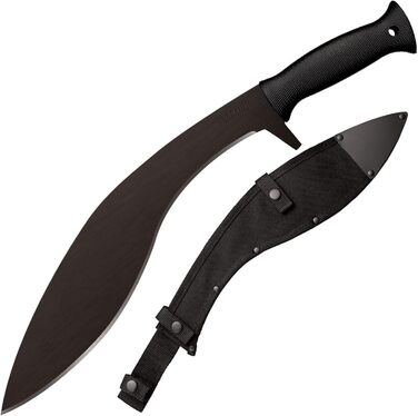 Мачете Cold Steel Kukri Plus із загартованої сталі для туризму та виживання