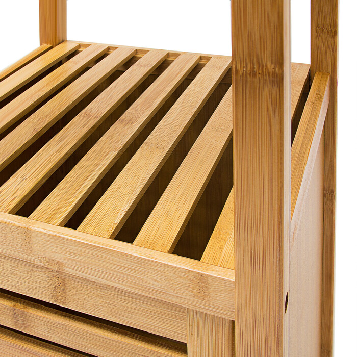 Relaxdays Bamboo Birdcage with Door