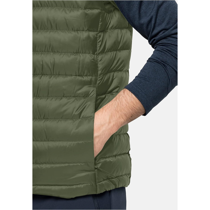 Жилет чоловічий Jack Wolfskin Pack & Go Weste, M, Greenwood