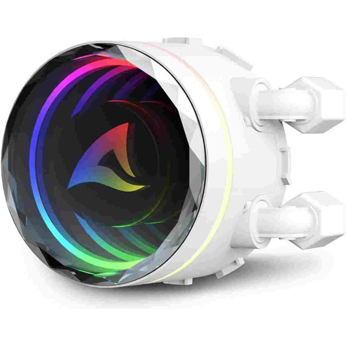 Sharkoon S90 RGB - Система водяного охолодження AIO 360 білого кольору